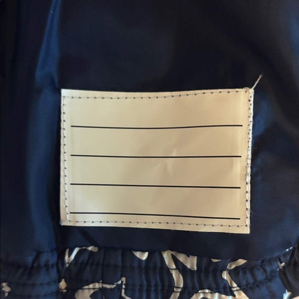Rothschild Foil Star Print Puffer Navy Blue Size 3T EUC - Picture 5 of 5